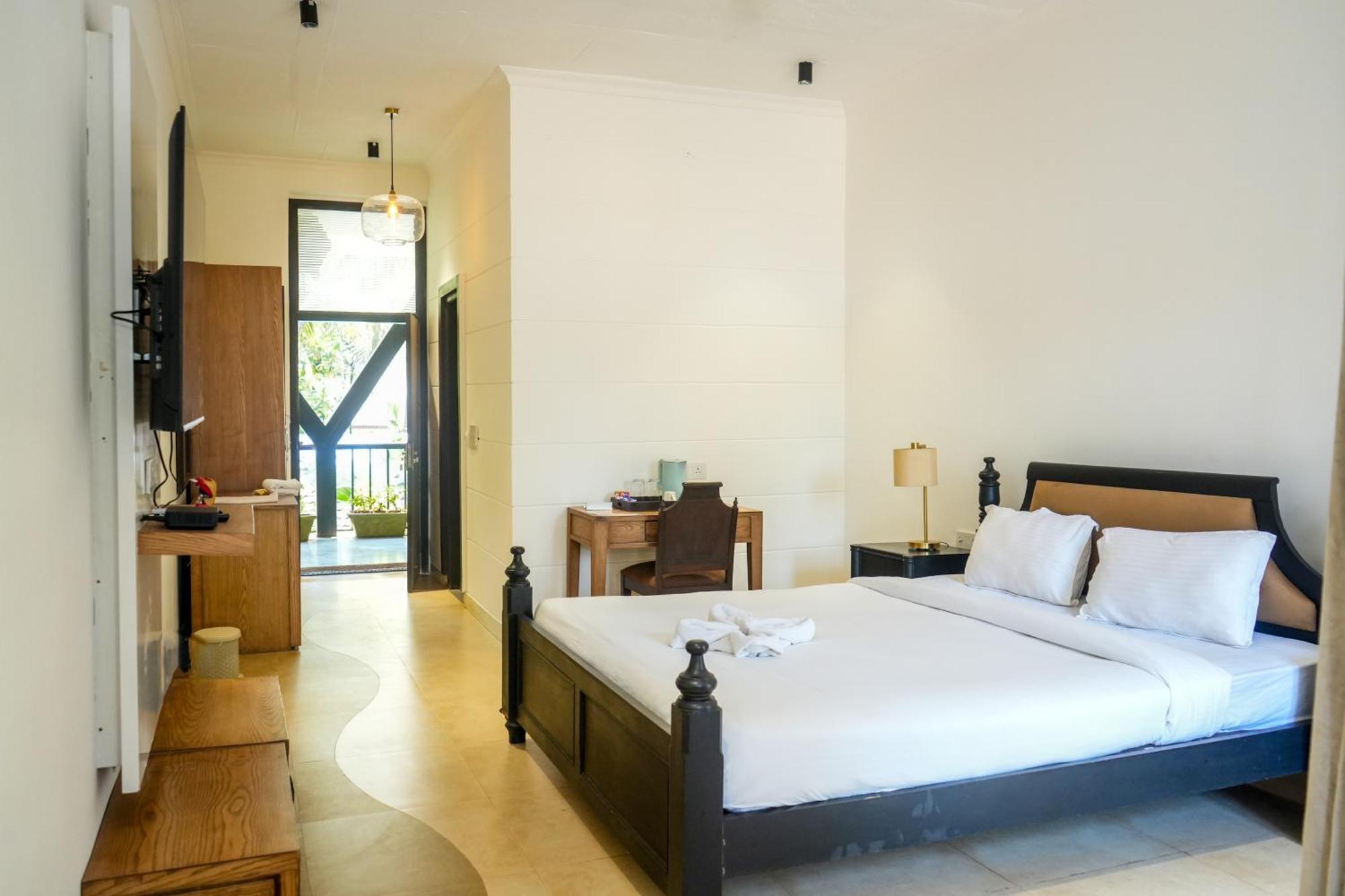 De Soul Sante Beach Resorts Morjim Goa Exteriér fotografie
